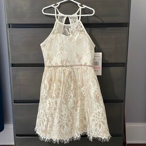 Girl’s (size 10) Rare Editions Lace Dress